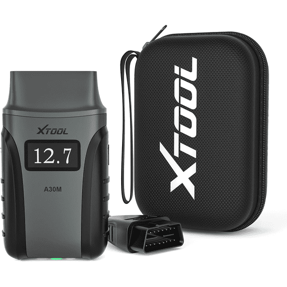 XTOOL Anyscan A30M Wireless OBD2 Scanner Kit, Bidirectional Car Diagnostic Tool with 26 Resets, Full System Scan Tool for iOS & Android, FCA AutoAuth, Free Updates