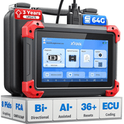 XTOOL D7 Bidirectional Scan Tool Ai-Assisted OBD2 Scanner Diagnostic Tool with 36+ Resets, Full System Car Scanner, Crank Sensor Relearn