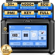 XTOOL D7S Bidirectional Scan Tool AI-Assisted OBD2 Scanner Diagnostic Tool with ECU Cod-ing, All System Car Scanner, 39+ Resets, FCA, Crankshaft Relearn