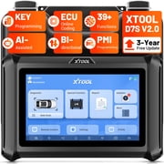 XTOOL D7S Bidirectional Scan Tool AI-Assisted OBD2 Scanner Diagnostic Tool with ECU Cod-ing, All System Car Scanner, 39+ Resets, FCA, Crankshaft Relearn