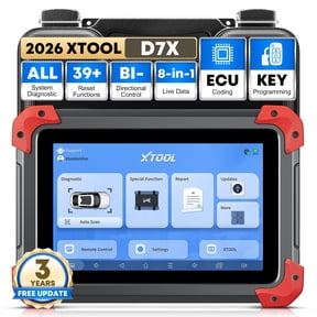 XTOOL D7X OBD2 Scanner Bidirectional Scan Tool, Ai-Assisted Car Scanner with 39+ Resets, Full System Diagnostic Tool, ECU Cod-ing, 3-Year Free Updates