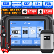 XTOOL D9S Pro Automotive OBD2 Scanner Bluetooth Diagnostic Tool with XV200 Endoscope, Bi Directional Scan Tool, Full System Diagnostic Tool, 45 Services