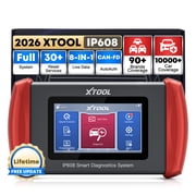 XTOOL IP608 Automotive OBD2 Scanner Diagnostic Tool All System Scan Tool 30+ Services Lifetime Free Updates