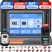 XTOOL IP919 PRO Automotive OBD2 Scanner Diagnostic Tool Bidirectional Scan Tool with KC501 Key Pr0gramming Tool, Topology Mapping, 51+ Resets