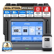 XTOOL IP919 MAX J2534 ECU Pr0gramming OBD2 Scanner Diagnostic Tool with Topology Mapping, 51+ Resets, ECU Cod-ing, AI-Assisted Full System Bidirectional Scan Tool, 3-Year Free Update
