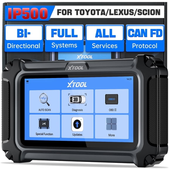 XTOOL IP500-TLS OBD2 Scanner Diagnostic Tool Bidirectional Scan Tool For Toyota for Lexus for Scion 19+ Resets Lifetime Free Updates