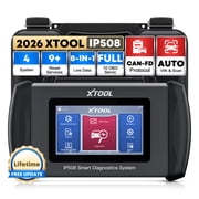 XTOOL IP508 OBD2 Scanner Diagnostic Scan Tool for Cars and Trucks, Engine ABS SRS Transmission Code Reader 9 Resets, Free Update