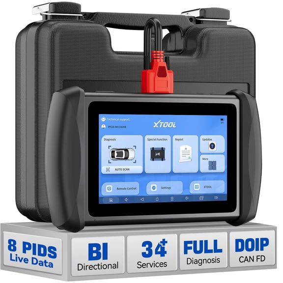 2026 XTOOL IP616 V2.0 Automotive OBD2 Scanner Diagnostic Tool, Full System Bidirectional Scan Tool with 34+ Resets, Lifetime Free Updates