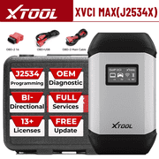 XTOOL J2534X XVCI MAX OBD2 Scanner Full System Diagnostic Tool with ECU Cod-ing, J2534 Pr0gramming Tool