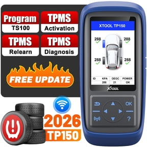 XTOOL TP150 TPMS Pr0gramming Tool Universal TPMS Relearn Reset Activate Tool 315/433MHz Tire Sensor Programmer for XTOOL TS100 Only