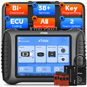 XTOOL X100 Pad 3 Automotive Key Fob Programmer with KC100, AI-Assisted OBD2 Scanner Bi-Directional Scan Tool, ECU Cod-ing, 38 Services, 2-Year Free Update