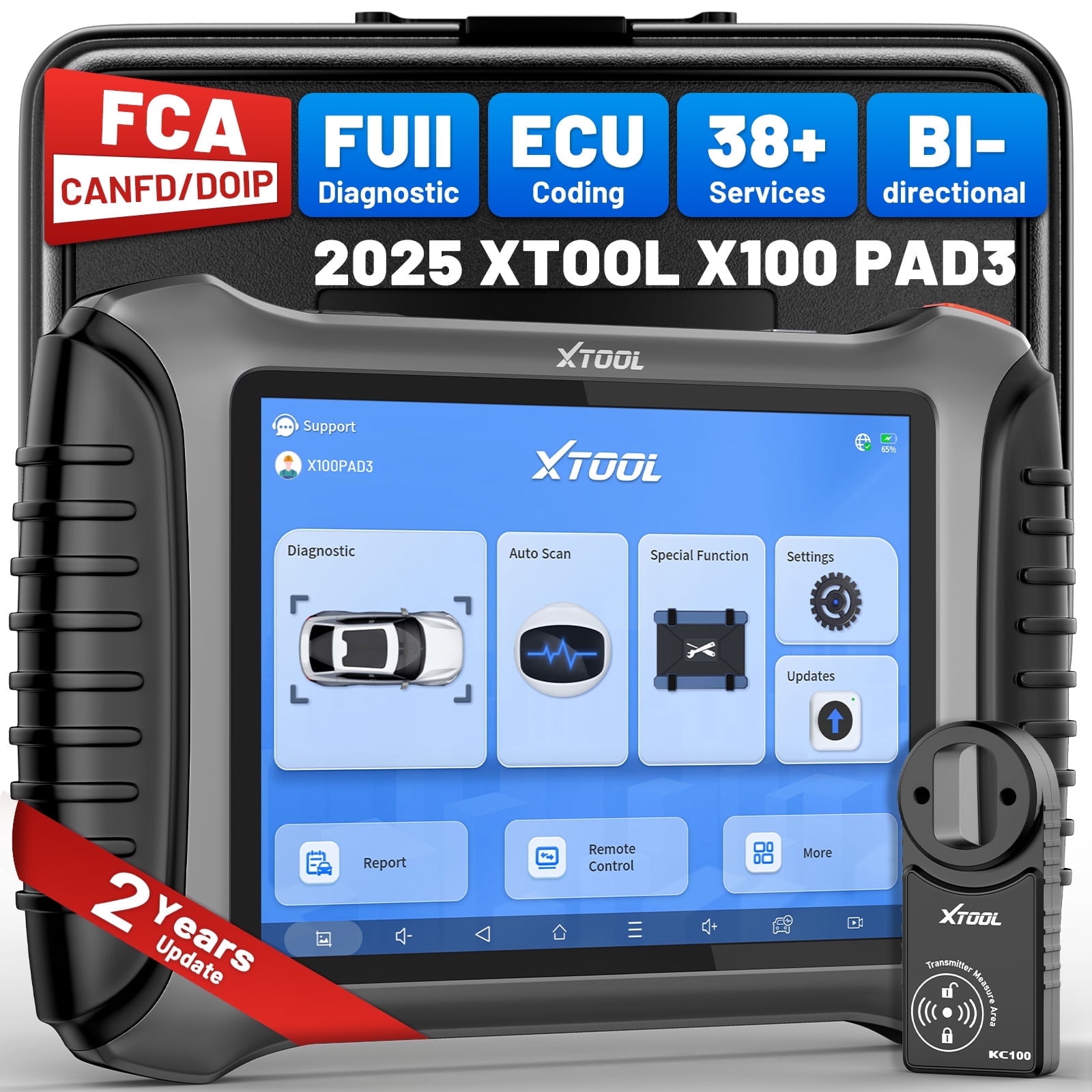 セキュリティ xtool XPAD3!! XTOOL X100 Pad 3 Auto Key Fob Programmer, Car Tester, Bi