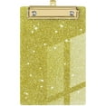 thumbnail image 1 of XTORKIT Glitter Clipboard,Clip Board,Fashion Glitter Clip Board with Low Profile Gold Clip,Designed for Classroom School and Office Use,A4 Letter Size 9 X 12.5,Office Supplies,Gold, 1 of 3