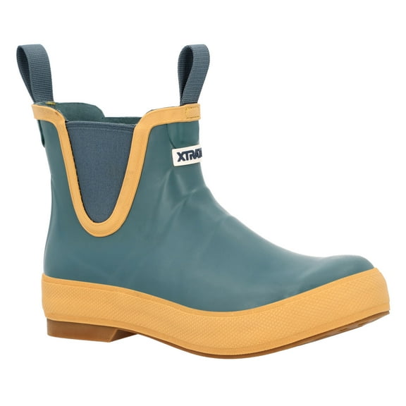 XTRATUF Adult Female 7in Legacy Marine Ankle Deck Boots, Size: 6 (XWLDB200-6)