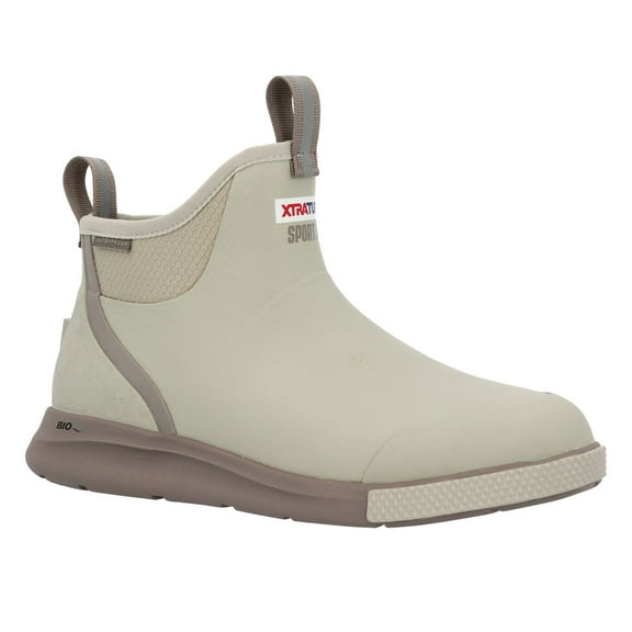 XTRATUF Adult Male 6in ADB Sport Stone Ankle Deck Boots, Size: 8 (XADSM103-8)