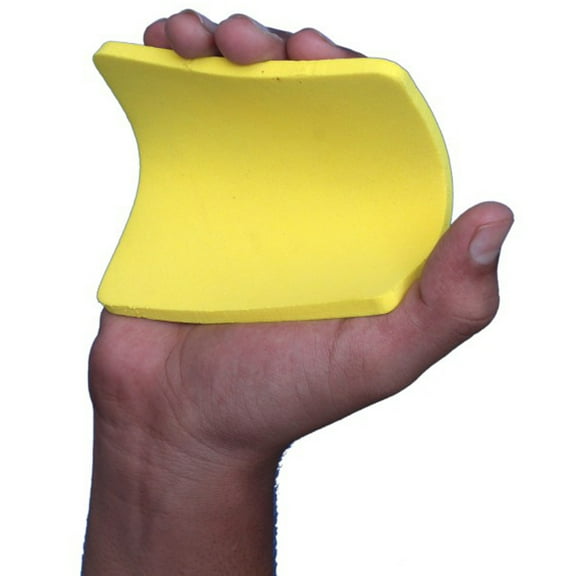 XTREEMGEAR Grip Weight Lifting Pads Fitness Training Neoprene Gym Hand Gloves Workout (Yellow)
