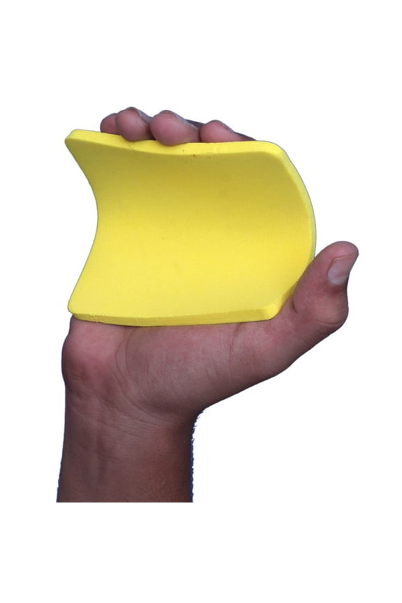 Grip Weight Lifting Pads Fitness Training Neoprene Gym Hand Gloves Workout (Yellow)