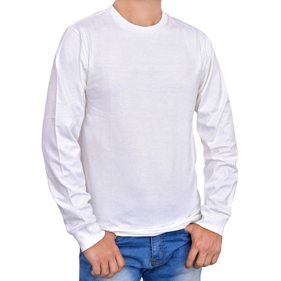 XTREEMGEAR Mens T-Shirt O-Neck Casual Long Sleeve SF1