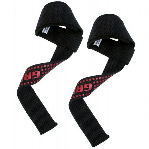 XTREEMGEAR Weight Lifting Bar Straps Gym Bodybuilding Wrist Support Wraps Bandage