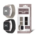thumbnail image 1 of Xtreme Stainless Steel Magnetic Mesh Smart Watch Band for Apple, Samsung and Garmin, 2 Pack, 1 of 13