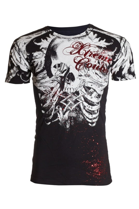 Mens Short Sleeve PERSIMMON Crewneck T-Shirt