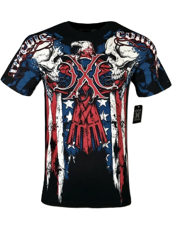 by AFFLICTION Men T-Shirt COUTURE PATRIOT