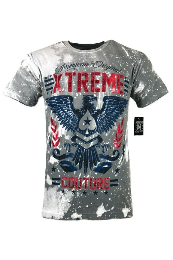 by AFFLICTION Men's T-Shirt AMERICAN ORIGINAL Biker MMA S-5X