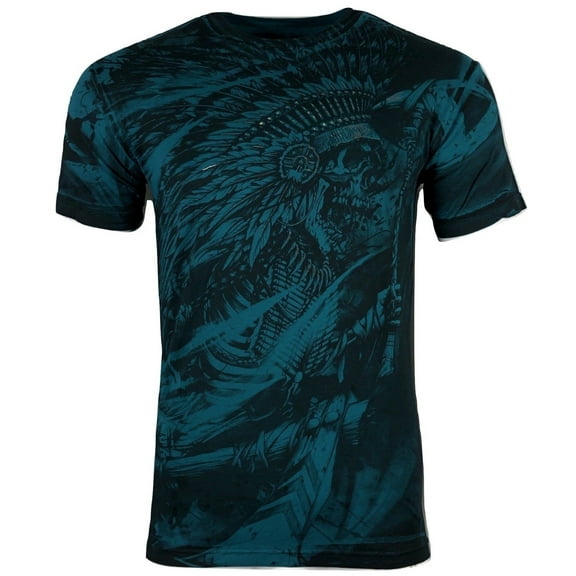 XTREME COUTURE by AFFLICTION Men's T-Shirt AXE SLINGER Biker MMA