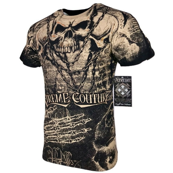 XTREME COUTURE by AFFLICTION Men's T-Shirt KILLER Biker MMA