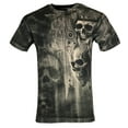 thumbnail image 1 of XTREME COUTURE by AFFLICTION Mens T-Shirt DEATHS GRIN Skulls Biker GYM S-4X, 1 of 12
