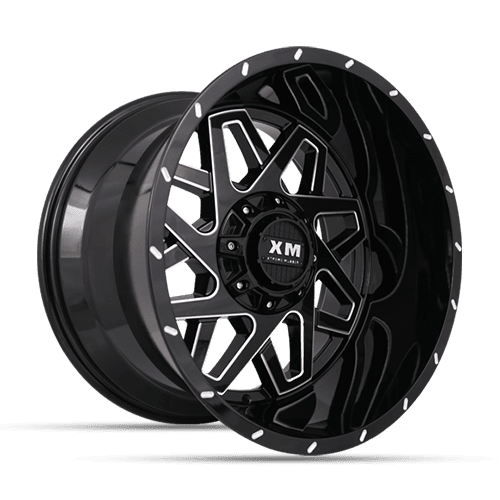 Xtreme Mudder XM-353 Candy Blue Milled Automotive Rim Size 12-22