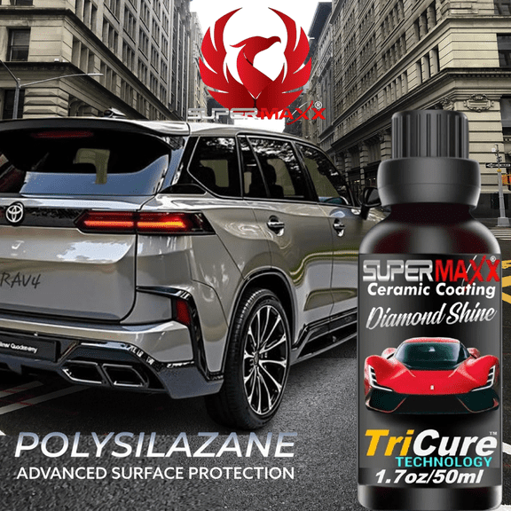 XTREME NANO 9H CERAMIC CAR COATING 5 YEAR ADVANCED "HIGH GLOSS" PAINT PROTECTION - 1.7oz/50ml
