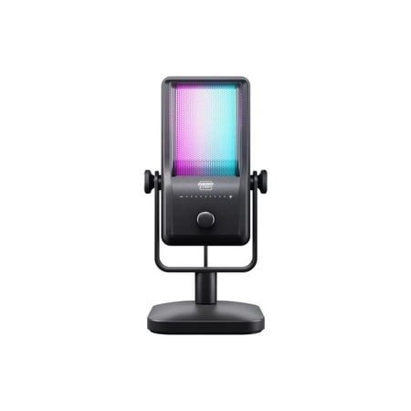 Cherry XTRFY Ngale R - Premium USB Microphone for Streaming & Gaming, RGB Illumination, Black