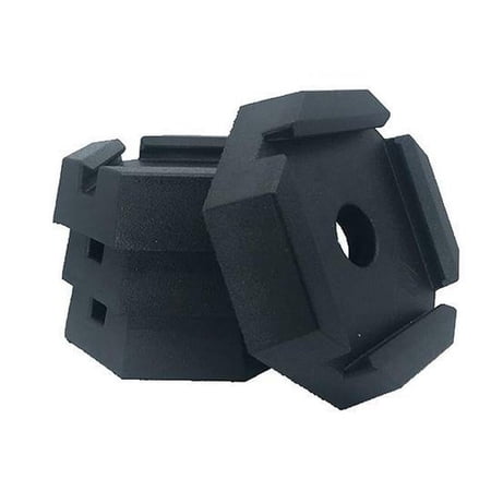 XTRSQSP4 6 in. Square Xtra Jack Pad - Pack of 4