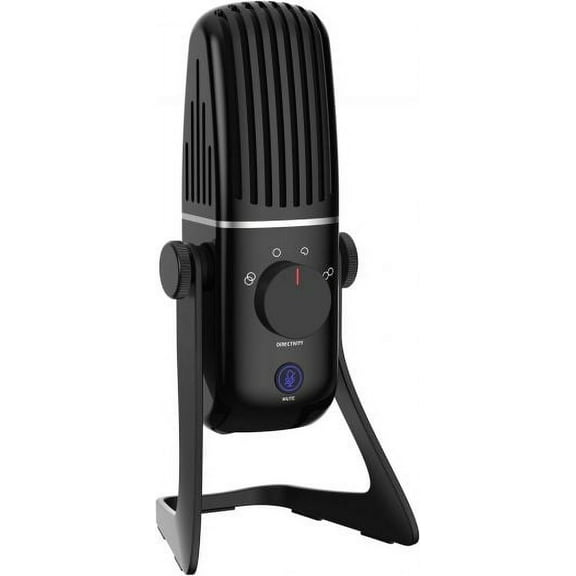XTUGA X-4 USB Condenser Microphone for Gaming, Streaming, Podcast Mic with 4 Pickup Patterns Studio, Noise Reduction Plug & Play Metal
