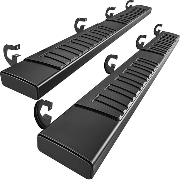TPA 6" Running Boards Side Step Nerf Bar Fit for 2009-2014 Ford F150 Super Cab 6 inch Black Aluminum Alloy