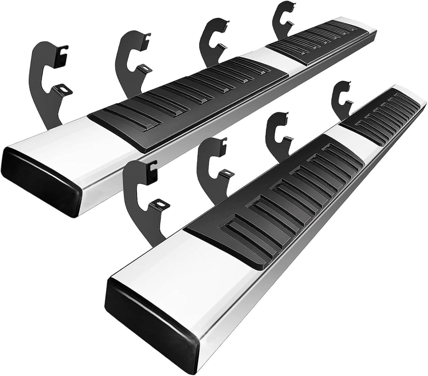 TPA 6" Running Boards Side Step Nerf Bar Fit for Crew Cab  2019-2026 Chevy Silverado GMC Sierra 1500, 2020-2026 for 2500HD 3500HD 6 inch