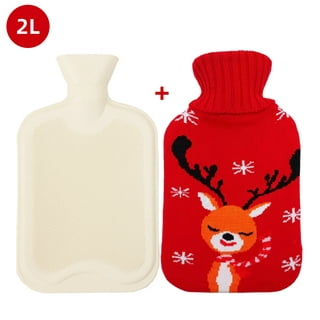 3 Pcs Mini Hot Water Bottle Silicone Hot Water Bottle with Cover Microwave  Baby Water Bottles Small Hot Water Bag for Kids Travel Pain Relief Holiday