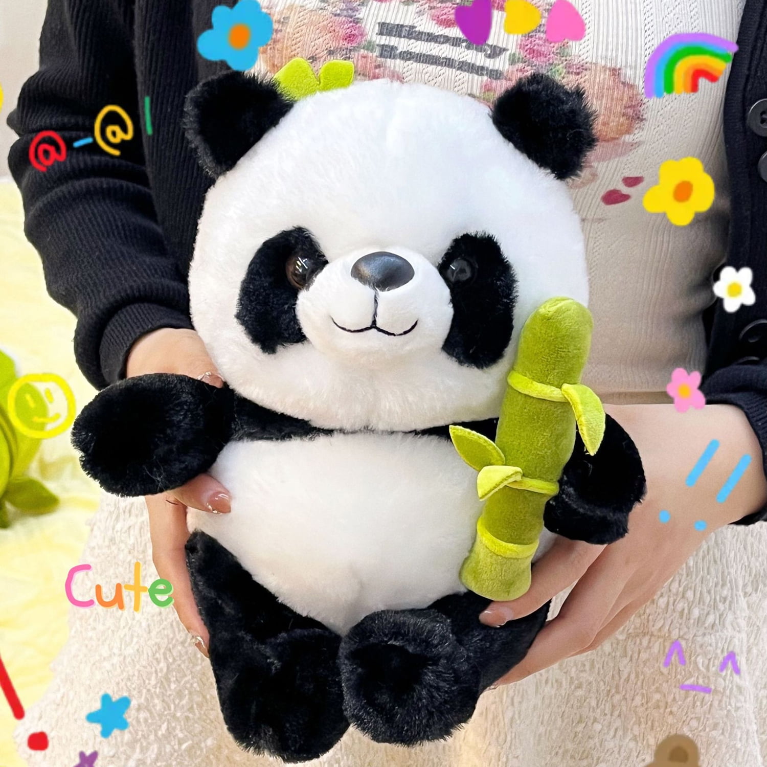 Kawaii Panda Plush Toy – ivybycrafts