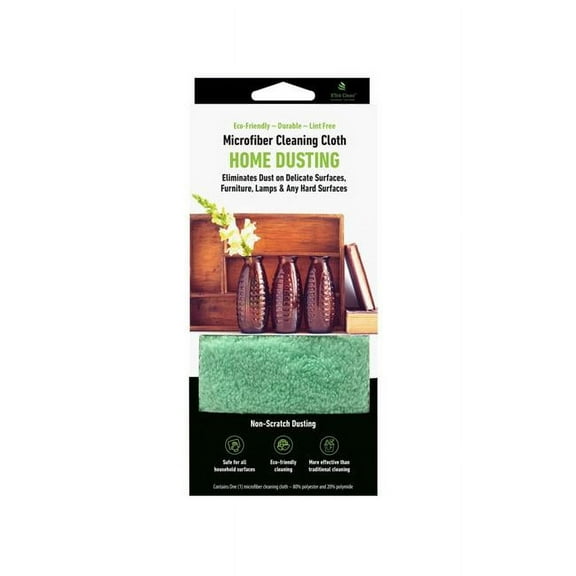 XTek Clean XT-1007 Home Dusting Cloths, Green