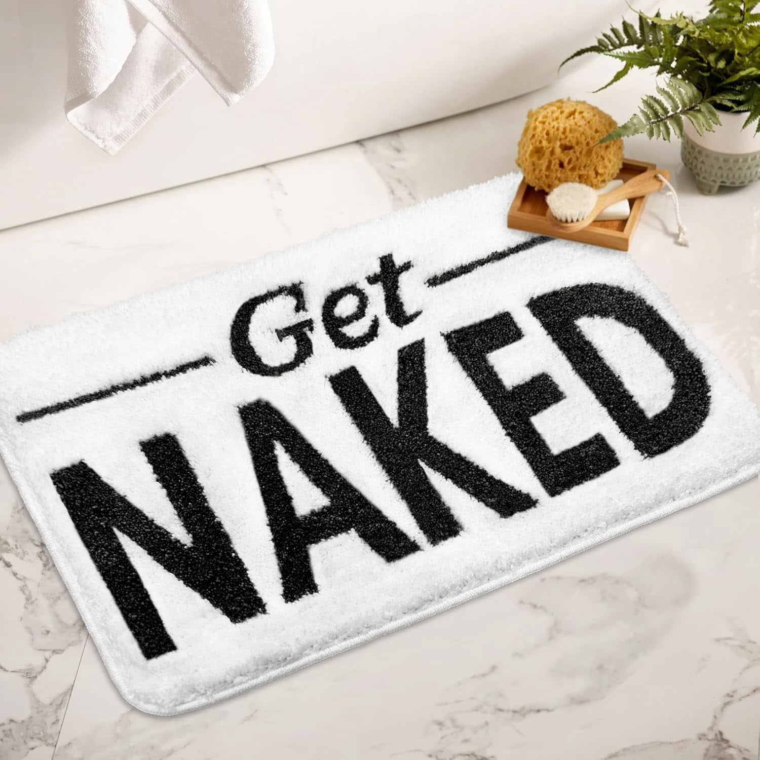 Get Naked Bathroom Rugnull