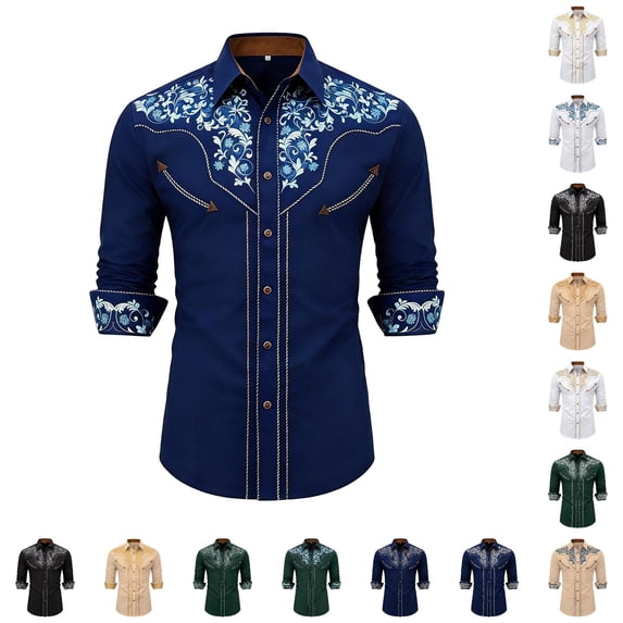 XUANTAOO Boys Western Shirts Short Sleeve Halloween Party Country Shirt Casual 10-11 Years Button Down Shirt Boy