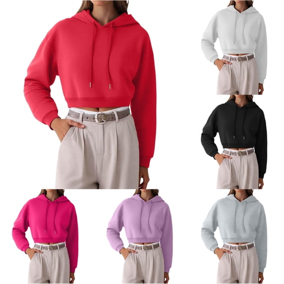 XUANTAOO Pullover Sweatshirts for Women Long Sleeve Coats Basic Sweater Comfort Fall Outfits Sweatshirt for Women