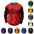 thumbnail image 1 of XUANTAOO Toddler Halloween T Shirt Vintage Print Red Long Sleeve Ghost Spider Graphic Tee Tops for Girls Boys 6-7 Years, 1 of 5