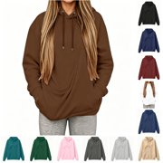 XUANTAOO Unisex Cat Hoodie with Pouch Long Sleeve Pullover Shirt with Pocket Gift for Women