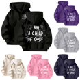 thumbnail image 1 of XUANTAOO Women's Fashion Hoodie with Pockets Long Sleeve Coats Loose Fit Casual Spring Fall Sweatshirt Women, 1 of 5