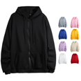 thumbnail image 1 of XUANTAOO Women's Fashion Hoodies & Sweatshirts Long Sleeve Tops Baggy Relaxed Soft Spring Fall Clothes for Women, 1 of 3
