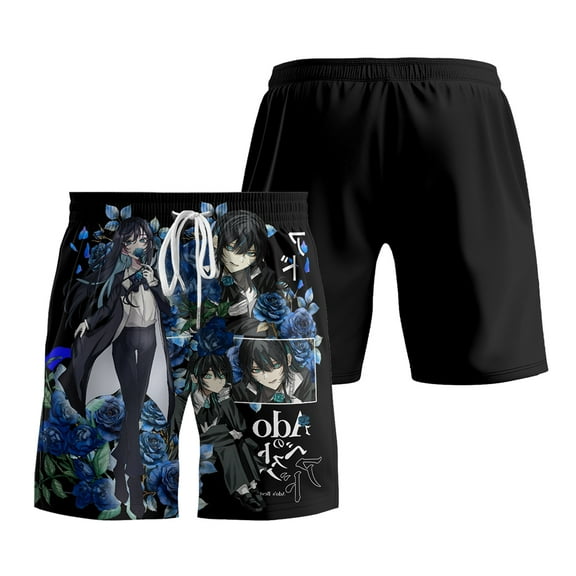 XUANXIAOJIANG Album cover artwork for 'Kyougen' and 'Usseewa' by Favorite singer Summer women's men's fashionable casual loose beach shorts