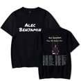 thumbnail image 1 of XUANXIAOJIANG Alec Benjamin T-shirt,Unisex Casual T-Shirt - Short Sleeve Summer Essential,Oversized Relaxed Fit for Unrestricted Movement, 1 of 2