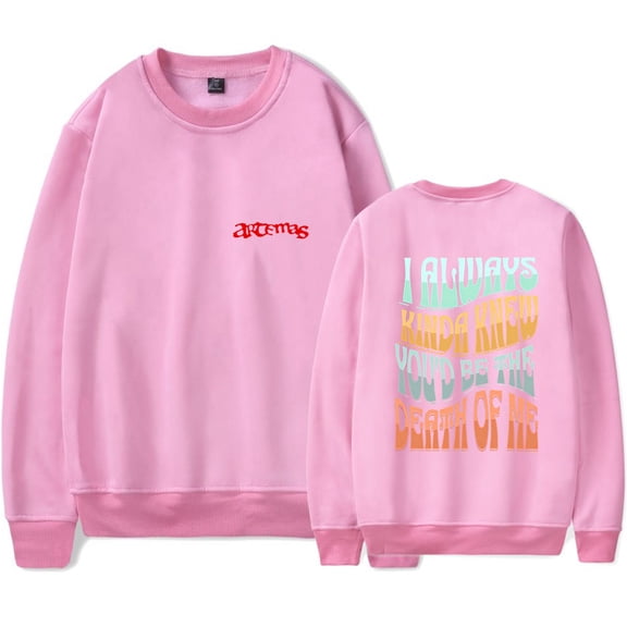 XUANXIAOJIANG Artemas Merch Sportswear retro long sleeved casual round neck pullover| Easy Care | Fashionable Streetwear
